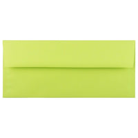 JAM Paper - Enveloppes n° 10, 4 1/8 x 9 1/2 po, Brite Hue Ultra limette, paq./1000 (71091B)-Ultra limette
