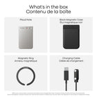 Plaud - Enregistreur vocal IA Note - Argent-Compatible MagSafe