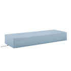Modway - Conway Terrasse extérieure Housse de meubles, 29 po L x 11,5 po H x 29 po P, Gris-Housse pour meubles de patio extérieurs Conway
