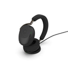 Jabra - Evolve3 85 UC USB-A PAD-Propulsé par un réseau sans perche de 6 microphones avec un traitement ClearVoice amélioré par IA et des technologies ANC adaptatives