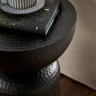 Modway - Mella Métal martelé Table d’appoint - Noir-Table d’appoint polyvalente