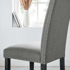 Modway - Parcel Restauration Tissu rembourré Fauteuil d’appoint - Gris clair-Rembourrage en mousse dense