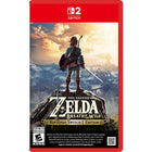 The Legend of Zelda: Breath of the Wild - Nintendo Switch 2 Edition-Parcourez de vastes plaines, traversez des forêts et grimpez jusqu’aux sommets des montagnes en découvrant ce qu’est devenu le royaume d’Hyrule  -  et plongez dans un monde d’exploration, de découvertes et d’aventure, maintenant rehaussé par des améliorations de performance dans The Legend of Zelda