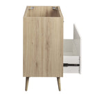 Modway - Maverick 36" Lavabo de l’armoire à vanité de la salle de bain non inclus - Oak White-8