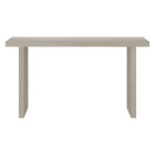 Hudson&Canal - Console Soren 55" de largeur par - Blanc aulne-La table est fabriquée à partir de matériaux MDF de haute qualité et durables