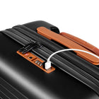 Champs - Vintage II Ensemble de Bagages 3 Pièces - Noir-Port de charge USB sur la valise 20 po