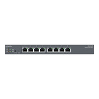 EnGenius - Commutateur PoE 8 ports Gigabit 55 W géré par Cloud-8 ports GbE 10/100/1000 Base-T