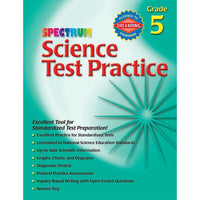 Livre numérique : Spectrum - Science Test Practice, 0769680658-EB, 5e année-Vous recevrez deux courriels : le premier confirmant la totalité de votre commande et le second comportant un lien de téléchargement. Vous pourrez utiliser le lien de téléchargement immédiatement ou plus tard, comme vous le voulez.