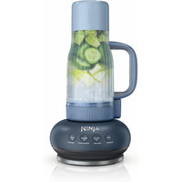 Ninja - Blender Ninja BlendBOSS avec gobelet de voyage de 770 ml et paille amovible - Cyberspace-Ce bouchon à rabat étanche est votre nouvel allié indispensable pour la randonnée, l'école, le travail, la salle de sport, ou glissez-le dans votre sac sans souci