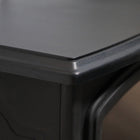 HOMCOM - Foyer électrique 750/1500 W, noir-Double puissance de réglage suivant vos besoins : 750 W ou 1500 W 
