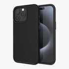 AXS - PROTech Plus étui mince anti-choc avec double couche pour Apple iPhone 15 Pro Max - Noir-Résistant aux chocs