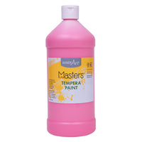 Handy Art - Peinture À La Détrempe Little Masters, Rose, 946 ml-Les couleurs opaques brillantes et riches sont fluides, ne s'écaillent pas, ne s'écaillent pas et ne se fissurent pas lorsqu'elles sont sèches