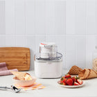 Cuisinart - Sorbetière Petite merveille 1 chopine-Bloc-moteur, couvercle et agitateur amovibles pour un nettoyage facile