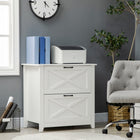 Vinsetto - Armoire de classement verticale avec barres suspendues pour format A4 pour bureau à domicile - blanc-Barres suspendues pour ranger des dossiers au format A4 
