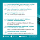 ESET - Mobile Security pour Android - 3 appareil, 1 an [Téléchargement]-Achats en ligne sécurisés : la protection des paiements en ligne garantit la sécurité de vos informations personnelles et financières lorsque vous effectuez des achats en ligne à l'aide d'un appareil mobile. Effectuez vos opérations bancaires en ligne en toute sécurité et protégez vos informations de carte de crédit en toute confiance.