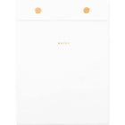 Mead - West Village Carnet à rabat supérieur, 8 po H x 6 po l, 80 feuilles-Fermeture sécurisée : Double fermeture magnétique supérieure pour garder les pages nettes et protégées