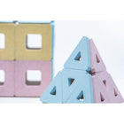 Polydron - Ensemble KinderMag-Faites découvrir aux enfants leurs premières formes magnétiques avec ces carrés et triangles neutres aux couleurs pastel