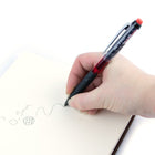 Pentel - Ensemble de 2 crayons Q-Erase 0,5 mm avec mines de rechange et efface.-Écrivez sans avoir à vous arrêter, jusqu'à ce que le manchon se rétracte complètement, puis cliquez à nouveau