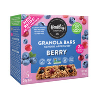 Healthy Crunch - Barres granola aux baies- 24 gr - Paquet de 30-Sans gluten