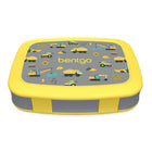 Bentgo - Boîte à lunch à 5 compartiments pour enfants - camions de chantier-IMPRESSIONS AMUSANTES ET EXPRESSIVES : Mettez en valeur la personnalité de votre enfant et rendez l'heure des repas plus amusante avec des imprimés colorés uniques en leur genre
