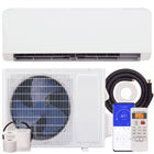 HOMCOM - climatiseur mini-split 23000 BTU avec Wifi - blanc-Puissant refroidissement de 23 000 BTU et chauffage de 24 000 BTU pour jusqu’à 1 500 pi²