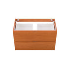 Modway - Scenic Support mural de 36" Armoire de toilette de salle de bain (lavabo non inclus) - Noyer cerisier-8