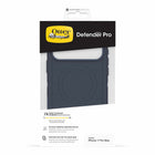 OtterBox - Étui Defender Pro MagSafe avec Contrôle de la Caméra pour iPhone 17 Pro Max - Bleu Riverside-Le rebord de l'écran maintient l'affichage en suspension en toute sécurité sur les surfaces