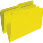 Staples – Chemises de classement de couleur - format légal - 8 1/2 x 14 po - jaune - paquet de 100-Créez des codes couleur pour un accès facile à vos dossiers