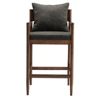 Modway - Remington Tabouret de bar - Charbon de bois-Entièrement assemblé