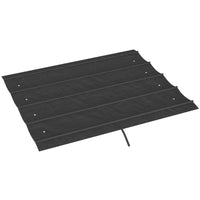 Outsunny - Toile de pergola rétractable UV30+ protégée 8 pi L x 9,4 pi l pour cadre de pergola 7 pi L x 10 pi l, gris foncé-Conçu exclusivement pour la pergola Outsunny 9,8 po x 7,1 po (3 x 2,15 m) (SKU : 84C-175)