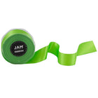 JAM Paper - Ruban de satin double face - 1 1/2" de large x 25 m - Vert lime-Quantité : Rouleau vendu à l'unité