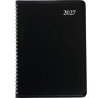Staples - Agenda quotidien 2027 - 8 po H x 4 7/8 po l - couleurs assorties - bilingue-Le format quotidien permet à l'utilisateur de planifier sa journee sur une seule page