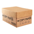 Papier à copies, 20 lb, 8,5 po l x 11 po H, 500 feuilles/rame, 10 rames par caisse-8,5 po x 11 po (Format lettre)