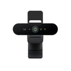 Webcam Logitech 4K Pro avec HDR et micros anti-parasite - Noir-Qualité vidéo spectaculaire: une résolution, un débit d’images, des couleurs et des détails exceptionnels, avec mise au point automatique et zoom numérique 5x, cette webcam Ultra HD prend en charge jusqu’au 4K à 30 ips