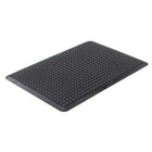 Edgewood - Tapis à Bulles Anti-Fatigue Léger Avec Formes de Dôme - 3 pi l x 4 pi L x 5/8 po P - Noir-Pour Usage Léger