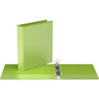 Davis Group Super offre Easyview, Reliure View à anneaux ronds 1.5 po, personnalisable, paquet de 6 - Vert Lime-1.5 po