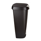 Umbra - Brim Poubelle à pédale - 50 litres - noir et nickel-Faite de polypropylène avec poignée nickelée