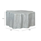 Zuo - Kortha Table basse - Argent antique-Garantie limitée de 3 ans