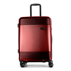 Bugatti -  Nashville - Bagage d'enregistrement rigide de 25 -6 po - Rouge-Rouge / PET recyclés