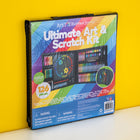 Art 101 - Kit de grattage ultime avec 126 pièces-Étui de transport pratique pour ranger vos outils artistiques afin qu'ils puissent être utilisés à la maison ou en déplacement