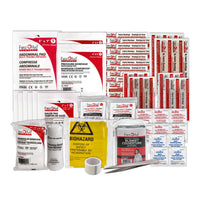 First Aid Central - Trousse de premiers soins personnelle - Type 1 CSA Z1220-24 - Remplissage-Pour les lieux de travail conformes aux normes CSA et ayant 1 travailleur à tout moment.