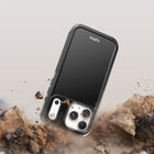 TUFF8 - Étui Impact+ Triple Couche iPhone 17 Pro Max-Triple couche : combine des couches de silicone souple et de polycarbonate dur pour une durabilité supérieure