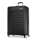 Samsonite - Quest-X Spinner Grand Extensible - 31.5 po - Noir-Fabriqué en polycarbonate, un matériau très résistant aux chocs, solide et léger