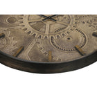 Monarch Specialties - Horloge - 20 po Rond - Horloge Murale - Brun - Transitionnel-Pour un usage intérieur uniquement, cette horloge sans tic-tac est idéale pour un environnement sans bruit et bénéficie d'une garantie limitée de 2 ans contre tout défaut pour votre satisfaction