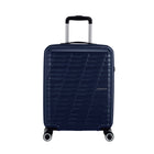 American Tourister - Surftime Valise de Cabine Spinner - bleu métallique-Les roues jumelées Spinner facilitent la navigation dans les allées étroites des avions, ainsi que sur une variété de surfaces.