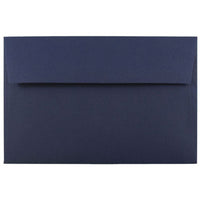JAM Paper - Enveloppes d'invitation A10 - 6 x 9,5 - bleu marine - Paquet de 50-Ces enveloppes sont parfaites pour envoyer des invitations, des cartes de voeux, des RSVP, des cartes de remerciement, des cadeaux d'anniversaire, des remises de diplômes, des vacances et plus encore