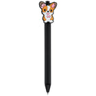 Merangue - Stylos rétractables Dog Topper - Lot de 3-Prise en main confortable pour une écriture fluide et facile