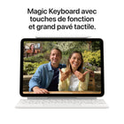 Apple - iPad Air 11 po, Puce M3, Wi-Fi, 128 Go, Gris Cosmique-Connectivité: Profitez de la connectivité sans fil rapide du Wi-Fi 6E. Travaillez d’à peu près partout et transférez photos, vidéos et documents volumineux en un flash. Et branchez moniteurs et autres périphériques via le connecteur USB-C