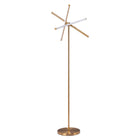 Zuo - Lampe sur pied Garza - Laiton-Garantie limitée de 3 ans