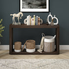Hudson&Canal - Console Kellan 52" L - Brun aulne-Caractéristiques assemblage facile